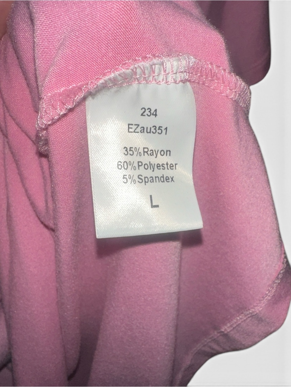 Automet Lg Women's Pink Short Sleeve Tee - Picture 5 of 5